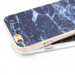 Wholesale iPhone 7 Marble Design Case (Black White)